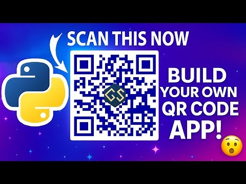 🔥 How to Create QR Code Generator in Python [ 2025 Update ] GUI + Logo + Colors Customization!!