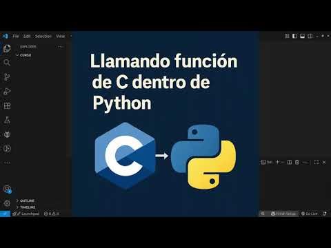 Integración C y Python paso a paso | ctypes tutorial.