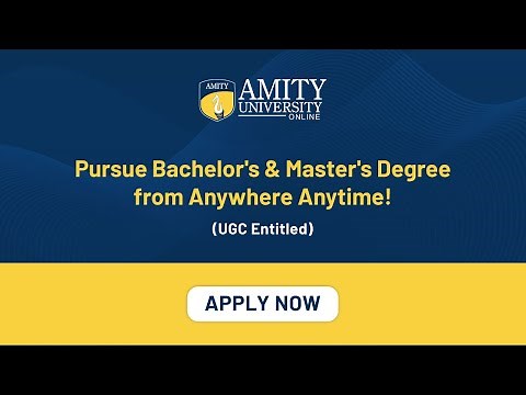 Online Degree Programs | Top Online University in India | Amity University Online