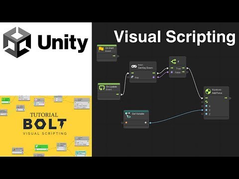 How to use Unity Visual Scripting (Bolt) ? | Unity Visual Scripting (Bolt) Tutorial | No code Unity