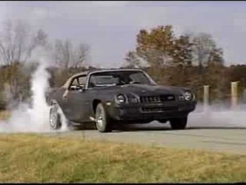 78 Camaro Burnout