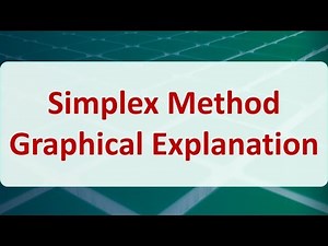 Operations Research 04C: Simplex Method Graphical Explanation