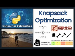Knapsack Optimization with Python