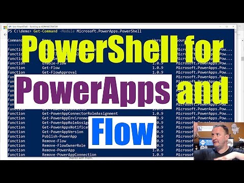 PowerShell for PowerApps and Flow