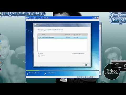 How To Install Windows 7 on a Virtual Machine with VirtualBox by Britec