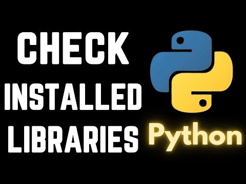 How to Check List of Python Packages Installed on the System