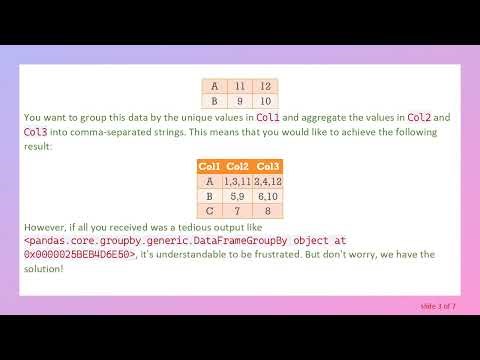 Mastering groupby in Pandas: Grouping Columns Made Easy