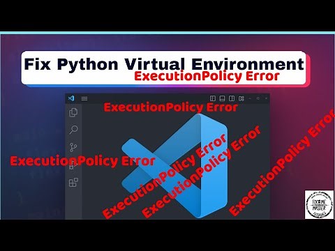 Fix Python Virtual Environment Not Activating in VS Code (ExecutionPolicy Error Fixed!)