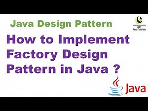 How to Implement Factory Design Pattern in Java ? || Factory Design Pattern Advantages ?
