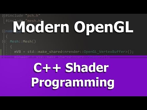 Modern OpenGL C++ Shader Programming : Getting Started