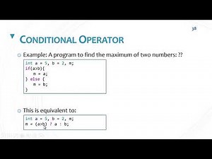 Conditional Operator