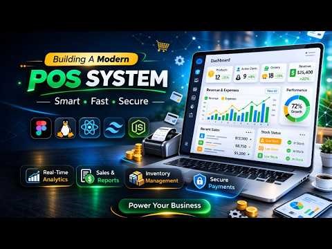 Build Point of Sale (POS) System in 12 Hours | Figma AI, React, Node.js, MySQL