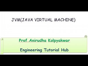 #JVM #Java Virtual Machine #Bytecode /Anirudha Kolpyakwar
