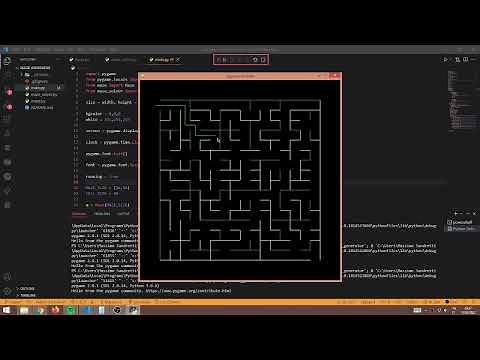 Maze generator and solver in Python - Massimo Sandretti