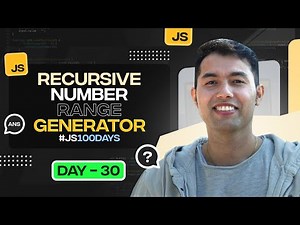 100 Days of JavaScript Coding Challenges || Day #30