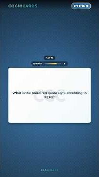 Creating Strings in Python 📝 | Single, Double & Triple Quotes Explained (Flashcards)
