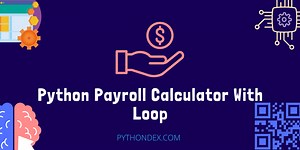 Python Payroll Calculator With Loop - Pythondex
