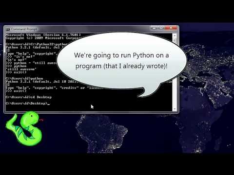 [Windows] Setting Up and Using Python
