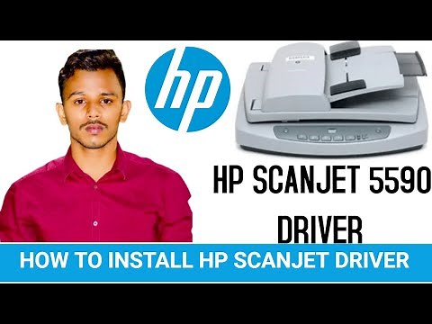 How to install HP Scanner Scanjet 5590