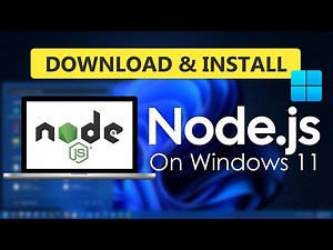 How to Download and Install Node.js on Windows 11 | Step-by-Step Tutorial