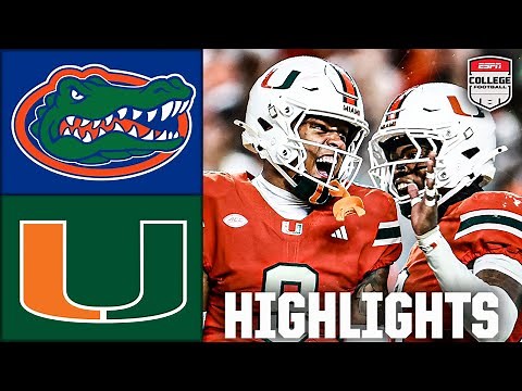 Florida Gators vs. Miami Hurricanes | Full Game Highlights | ESPN College Football