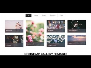 Bootstrap 4 Tutorial in Hindi Part 7 : Responsive Image Gallery in Bootstrap in Hindi