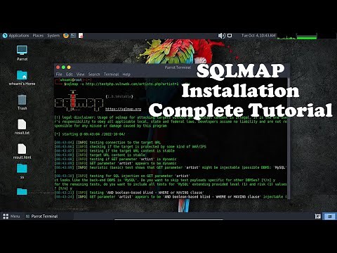 SQLMap Installation with complete tutorial | How to use sqlmap