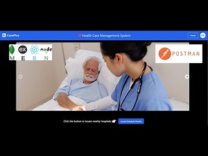 BITS PILANI POSTMAN API HACKATHON 4.0 HEALTHCARE MANAGEMENT APP | FULL Stack MERN Project