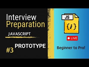 JavaScript Prototypes Explained Like Never Before! Full Live Session Recording 🔥