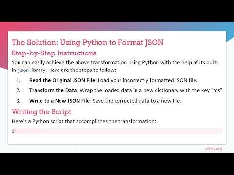 How to Make Your JSON File a Valid JSON File with Python