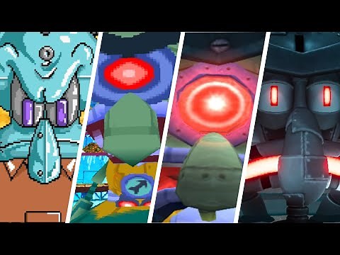 SpongeBob Games - All Robo Squidward Bosses (2003 - 2020)