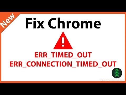 How to Fix ERR TIMED OUT on Google Chrome