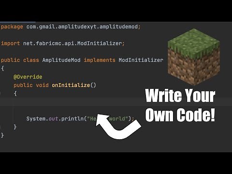 How To Make A Minecraft Mod (PC And Mac) [50 Subscriber Special] | Minecraft Coding Tutorials #2