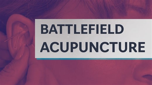 Battlefield Acupuncture Training at USU