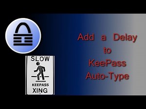 Add a delay to KeePass Auto-Type