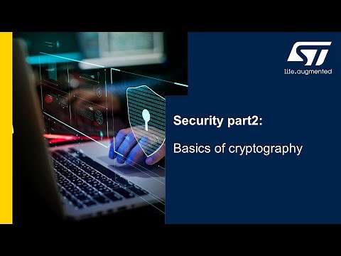 Security Part2 - Basics of cryptography - 1 Introduction, encryption-decryption principle