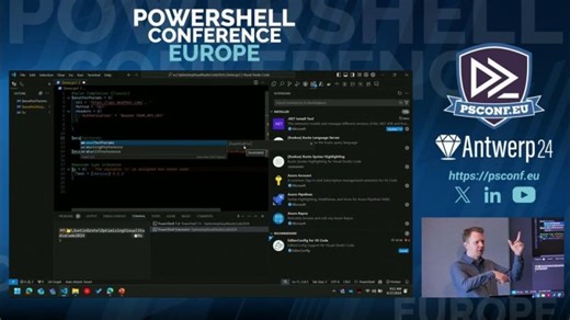 Optimizing Visual Studio Code for PowerShell - 2024 Edition - Justin Grote - PSConfEU 2024 | PSConfEU