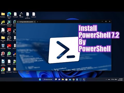 Install PowerShell 7.2 LTS By PowerShell | Windows 10/11