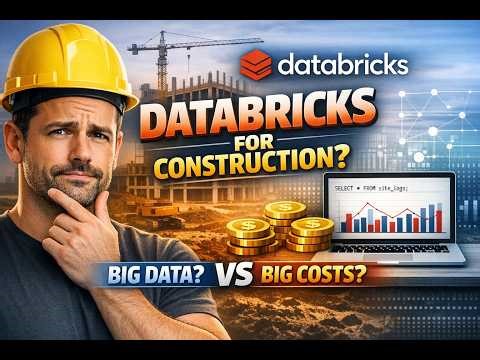 Databricks in Construction: GameChanger or Overprice Hype? (Skeptical Dive + PySpark & SQL Tutorial)