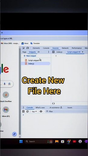 How to Run JavaScript Code in Browser (Chrome Snippets) | Quick Tutorial