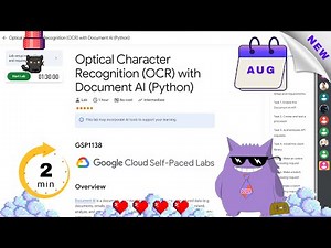 Optical Character Recognition (OCR) with Document AI (Python)| #2025 | #GSP1138 |#qwiklabs |Solution