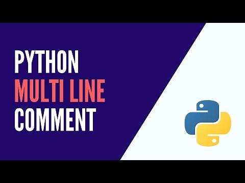 Python - How to Create a Multi Line Comment in 2 Minutes