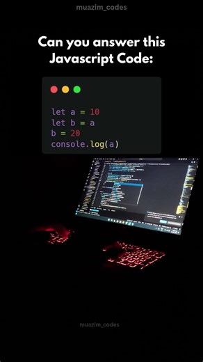 Explanation and answer in description🧑‍💻 #coding #shorts #javascript