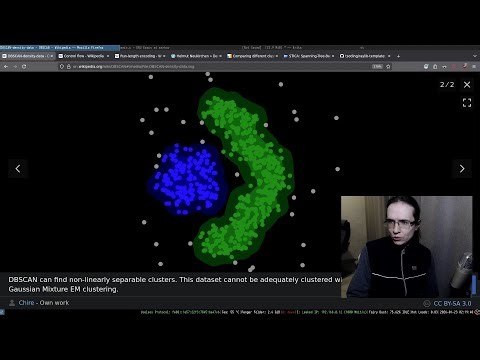 Clustering in C (DBSCAN)