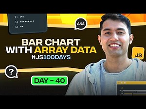 Generate Bar Chart with Array 📊 100 Days of JavaScript Coding Challenges || Day #40