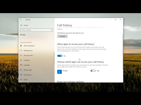 How To Choose What Apps Can Access Call History on Windows 10 [Guide]