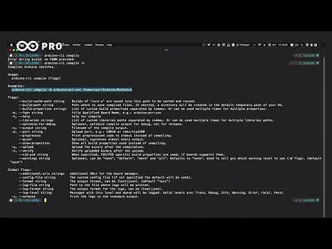 Arduino CLI: Getting Started