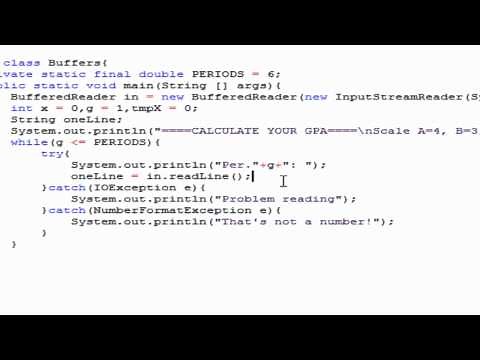 Using BufferedReader in Java