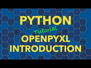 Python Introduction to openpyxl Using LibreOffice Calc