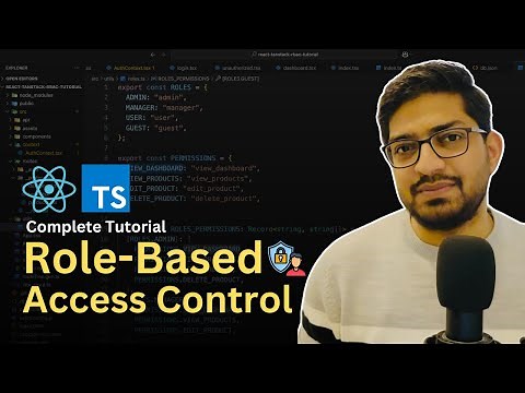 React Typescript Role Based Access Control Tutorial | How to Manage User Roles and Permission